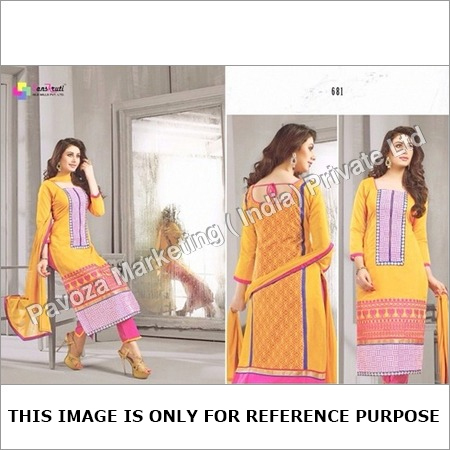 Ladies chanderi suits