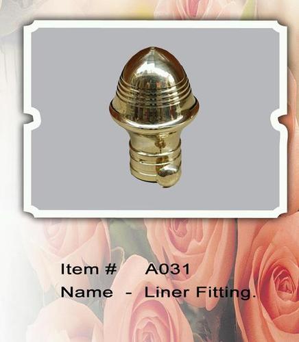 Liner Fitting - Brass, 15x10 mm, 1/4 Inch Thread | Secure Seal, Easy Install, Corrosion Resistant, Polished Finish