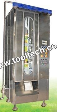 Oil Pouch Packing Machine - Metal, Electric Drive, 220-300 Voltage | Silver, Versatile Design for Efficient Packaging