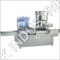 Automatic Six Head Vial Filling & Stoppering Machine
