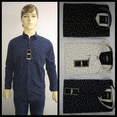 Circles Print Casual Shirt