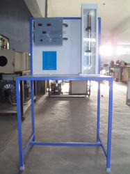 Heat Transfer in Natural Convection App - Copper Rod 40mm x 500mm, 150W Heater | Temperature & Power Measurement, Transparent Vertical Duct