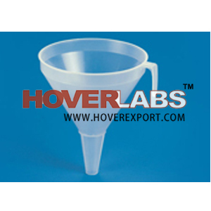 Large Carboy Funnel - PP Material, Sizes 200/250/300 mm, Translucent, Autoclavable, Wide Mouth, Handle on Small Sizes