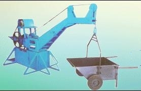 MONKEY LIFT With WHEEL BARROW TROLLEY & REMOTE