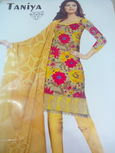 Cotton Dress Material