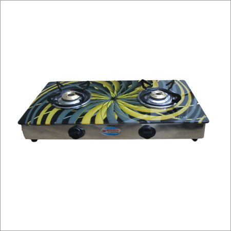 Glass Top 2 Burner LPG Stove