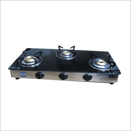 Glass Top 3 Burner Gas Stove