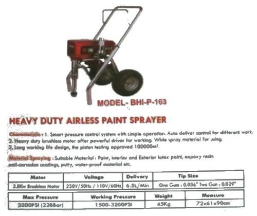 Heavy Duty Airless Paint Sprayer