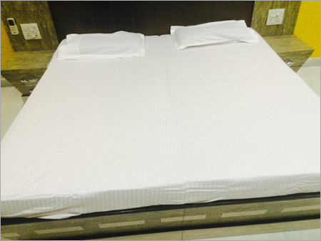 Cotton Strip Hospital Bed Sheets
