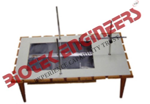 Operation Table Large Size - Stainless Steel, 51x18x40, Electric Heated | Drain Pipe, Dog Holder, Mobile Frame