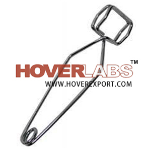 Test Tube Holder - Plated Spring Steel, 130mm, Silver | Multiple Tubes, Secure Grip, Durable Design