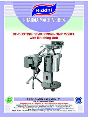 TABLET DEBURRING DEDUSTING MACHINE