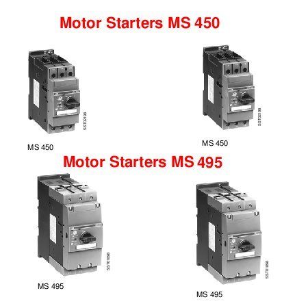 Motor Starters MS 450-MS495