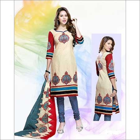 Printed Cotton Suit