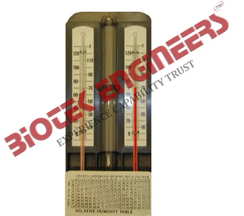 Dry & Wet Bulb Thermometer