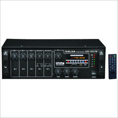 PA Amplifier With MP3 Recorder