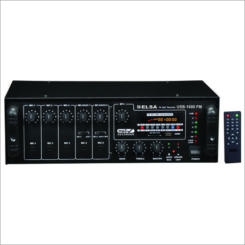 PA Amplifier With MP3 Player