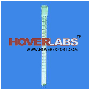 Fractionating Columns Rod - Borosilicate Glass, 20 Discs, Smooth Bore Tube | Efficient Separation, Durable Design, Precise Fractionation
