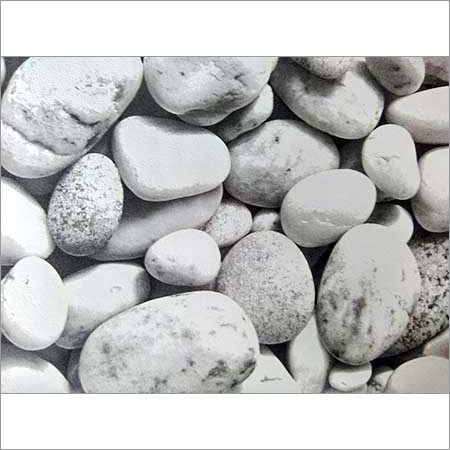 Pebbles Printed Wallpaper
