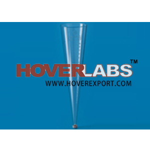 Imhoff Setting Cone - Glass 1000ml 300x50mm Clear, Leak-Proof, Easy Clean, Sediment Analysis, Graduated