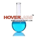 Flasks, Pyrex Glass - Pyrex Glass, 100-1000ml, Narrow Neck 26-45mm | Heat Resistant, Chemical Resistant, Durable, Round Bottom, Pack Of 50