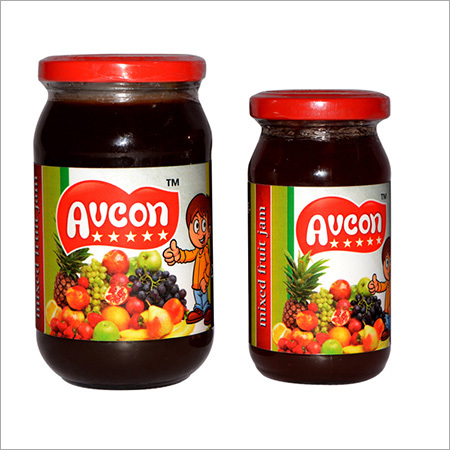 Mixed Fruit Jam - Glass Jar, 250g & 500g | Delicious Taste, High Nutrition, Hygienic Process, Long Shelf Life, Easy To Digest, Natural Ingredients