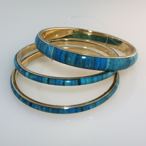 Colorful Bone Bangles Set