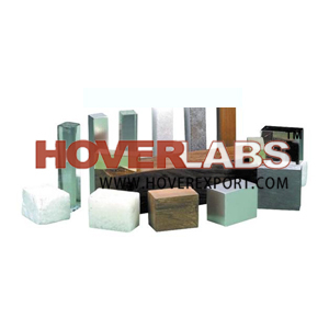 Material Kit - Diverse Wood, Aluminum, Perspex, Glass, Iron, Brass Blocks, Varied Sizes, Educational Prototyping Tool
