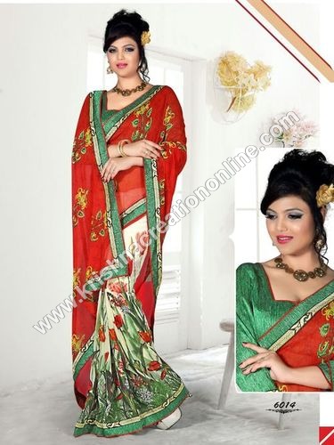 Fashionable Georgette Saree