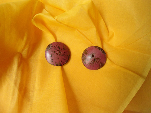 Coloured Coconut Buttons