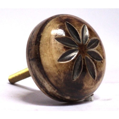Bone Carved Door Knob
