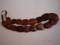 Natural Seesam Wood Necklace