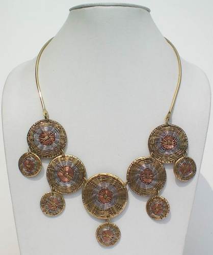 Three Metals Necklace