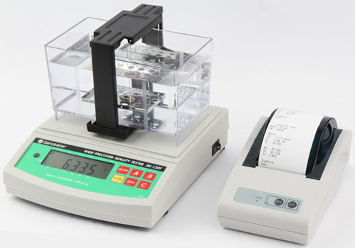 De-200M High Precision Multi-Function Solids Density Meter - Color: White