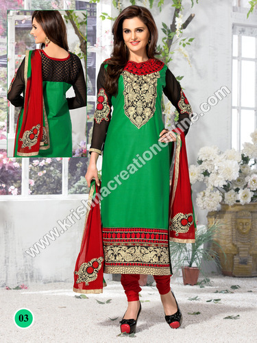 Embroidery Cotton Suit