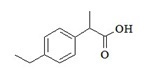Ibuprofen Impurity-N (2RS)-2-(4-ethylphenyl)propanoic acid, 
