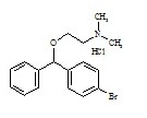 Diphenhydramine Impurity-C 2-[(RS)-(4-bromophenyl)phenylmethoxy]-N,N-dimethylethanamine 
