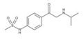 Sotalol Impurity-B N-[4-[[(1-methylethyl)amino]acetyl]phenyl]methanesulphonamide 