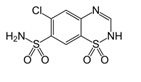 Hydrochlorothiazide Impurity-A chlorothiazide, 