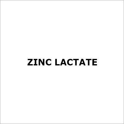 Zinc Lactate