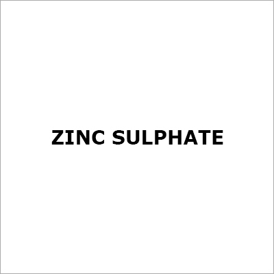 Zinc Sulphate - White Crystalline Powder 99% Purity | High Solubility Versatile Applications Cost-Effective Use