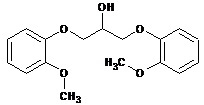 Ranolazine Impurity- C 1,3-Bis(2-Methoxyphenoxy)Propan-2-Ol C17H20O5