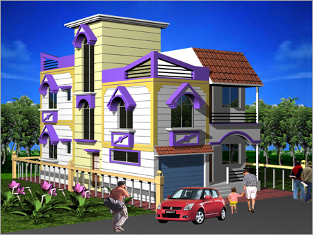 Residential Building at Asansol - Concrete Brick, 2-3 Stories | Cost-Effective, Hassle-Free, Custom Design, Efficient Space