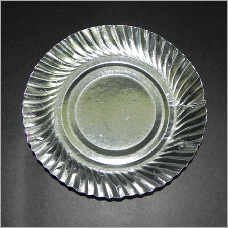Silver Paper Plate