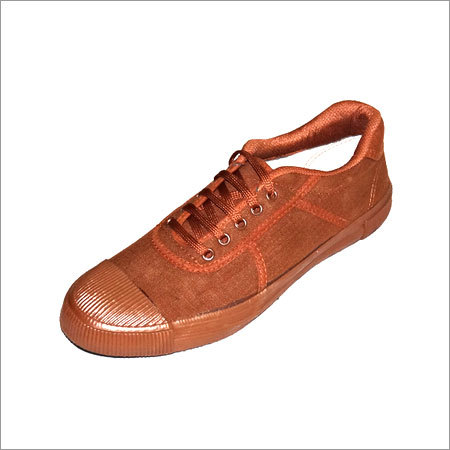 PT Shoes Textile Upper Rubber Molded sole Brn/Wht