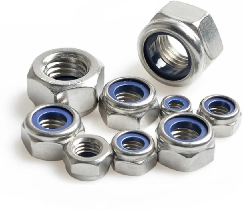 Stainless Steel Nylock Nut