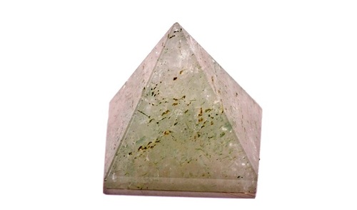 Aqua Green - Crystal Pyramid, Variable Size, Green | Alluring Look, Breakage Resistant, Negative Energy Removal