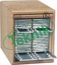 Slide Storage Cabinet Flat Position - Wooden Frame With Aluminium Trays | Capacity Options From 500 To 5000 Slides, Dust-proof Locking Door, Puller Devices