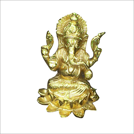 Ganesha Brass Statue