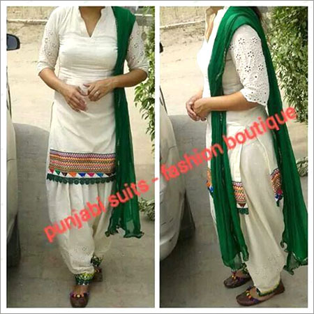 Cotton Patiala Suit
